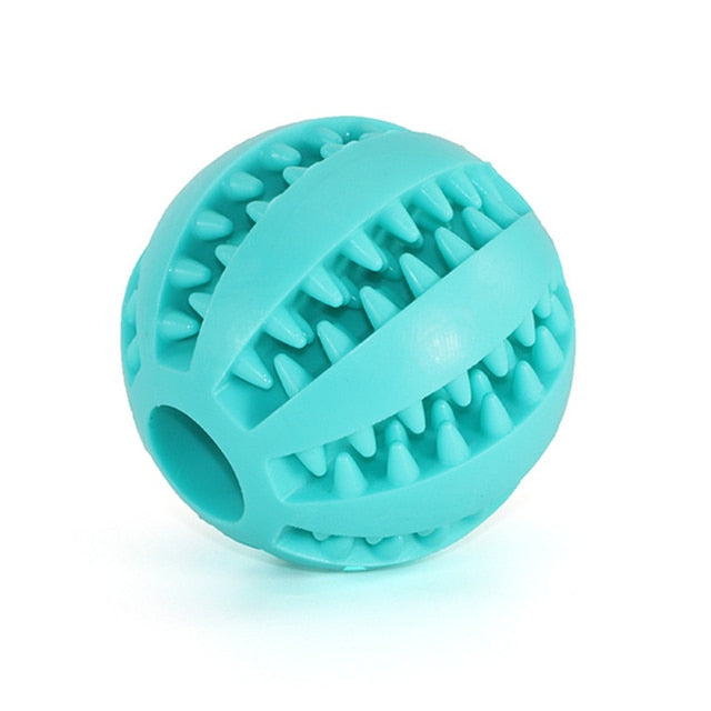 Rubber Ball Chewing Pet Toy