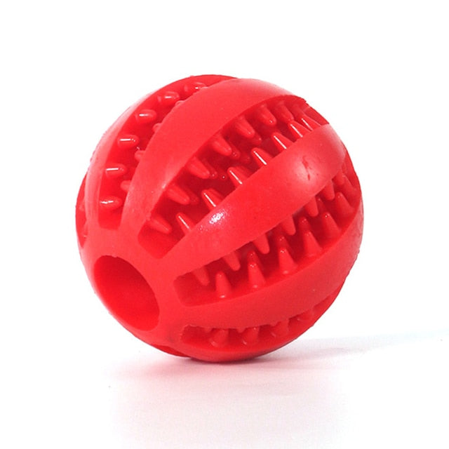 Rubber Ball Chewing Pet Toy