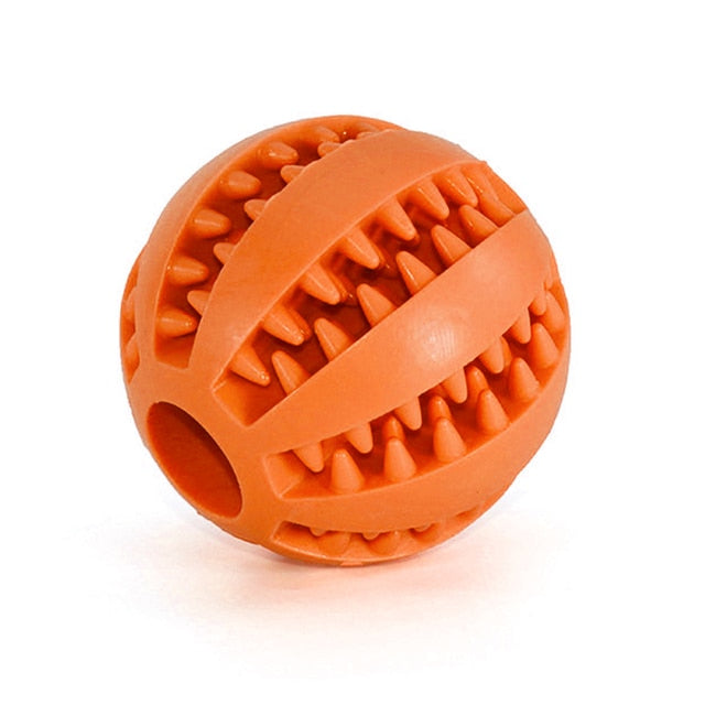 Rubber Ball Chewing Pet Toy