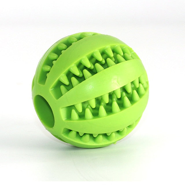 Rubber Ball Chewing Pet Toy