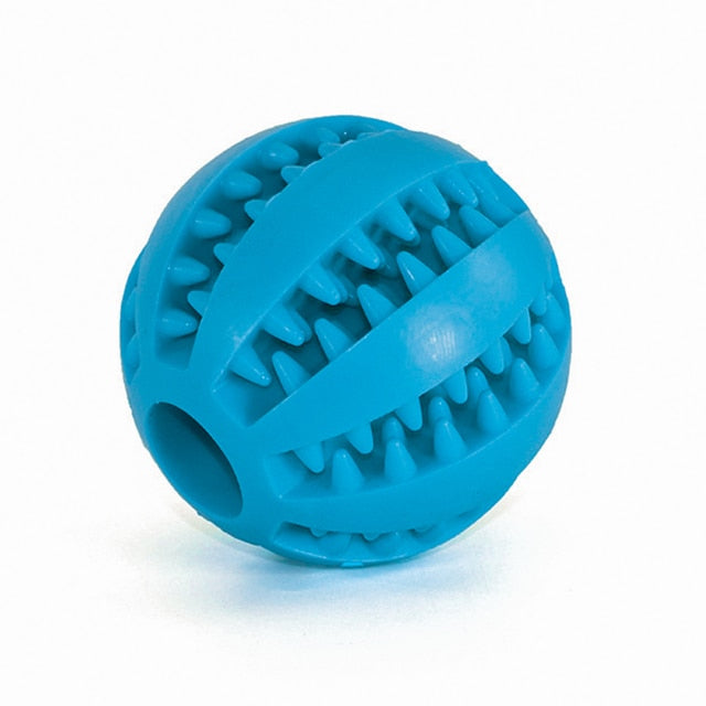 Rubber Ball Chewing Pet Toy