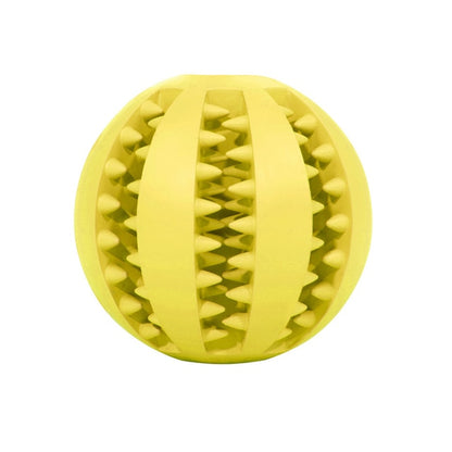 Rubber Ball Chewing Pet Toy